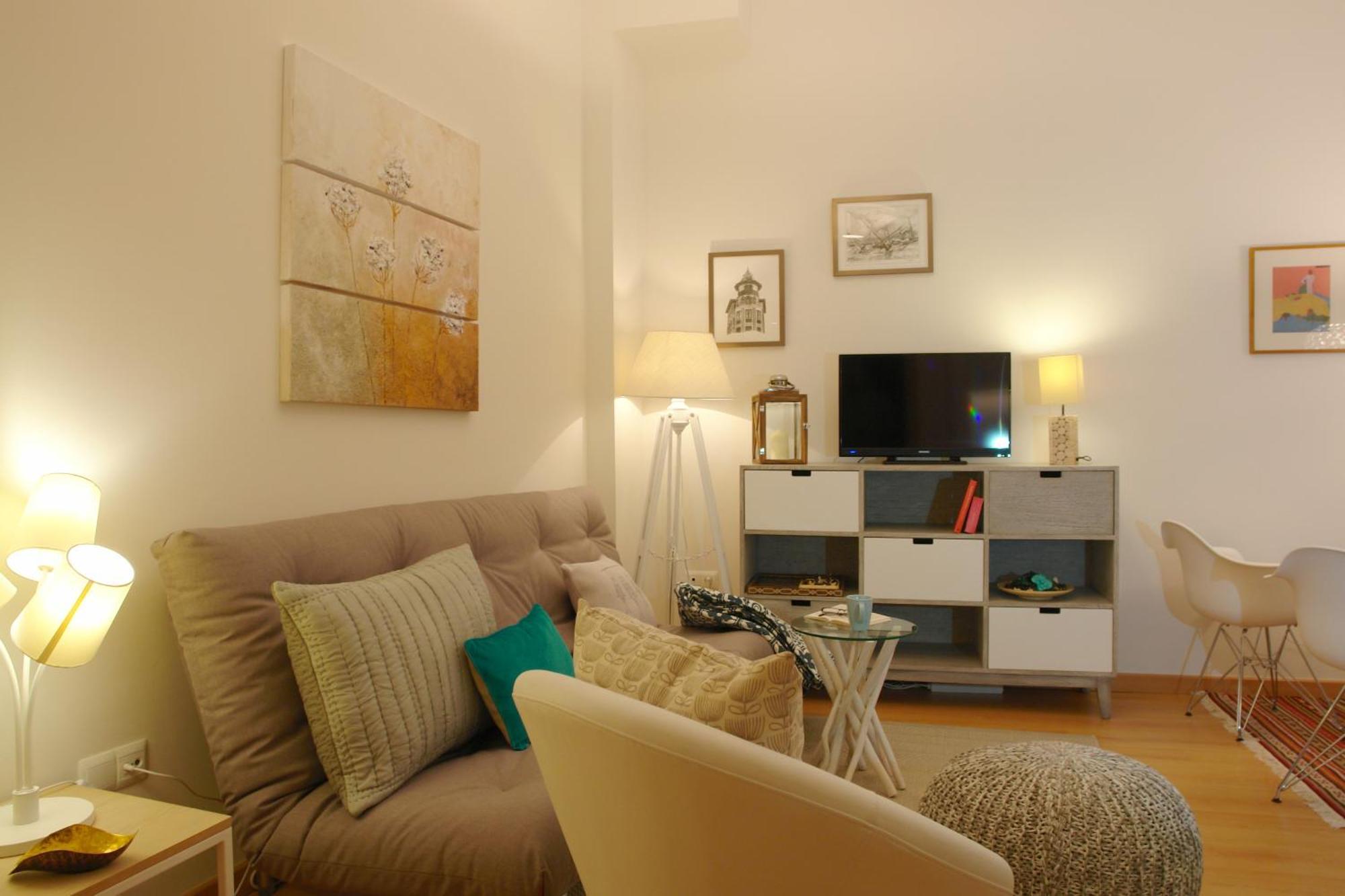 Moderno Y Centrico Apartamento 1 Dormitorio マラガ エクステリア 写真